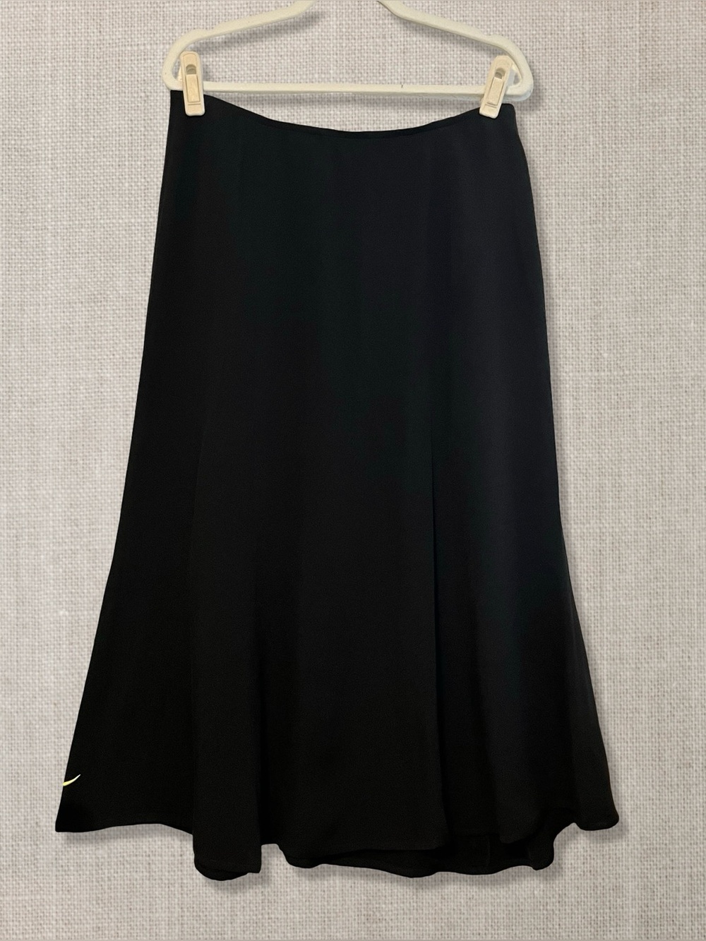 Classic Black A-Line Women's Skirt - Picture 1 of 5